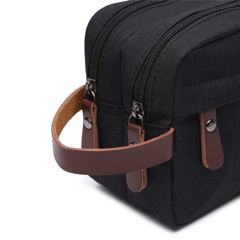 Double-layer makeup case for makeup for lightning lock large partition for cosmetics for business, polyester Travel Neceser Organizer | Cosmetics and