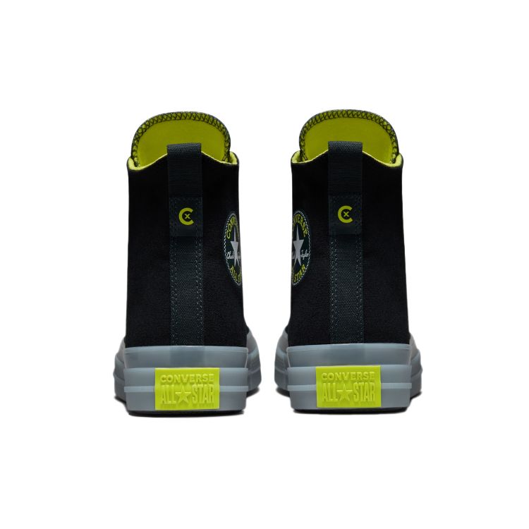 Converse Кеды Chuck Taylor All Star CX на флисовой подкладке Высокие Черный Лаймовый Твист Унисекс 170997C