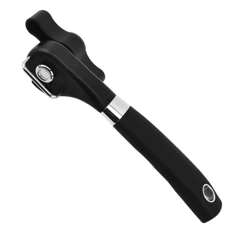Quick & Easy Stainless Steel Can Opener - Multi-functional Kitchen Gadget That Opens Cans with Ease!