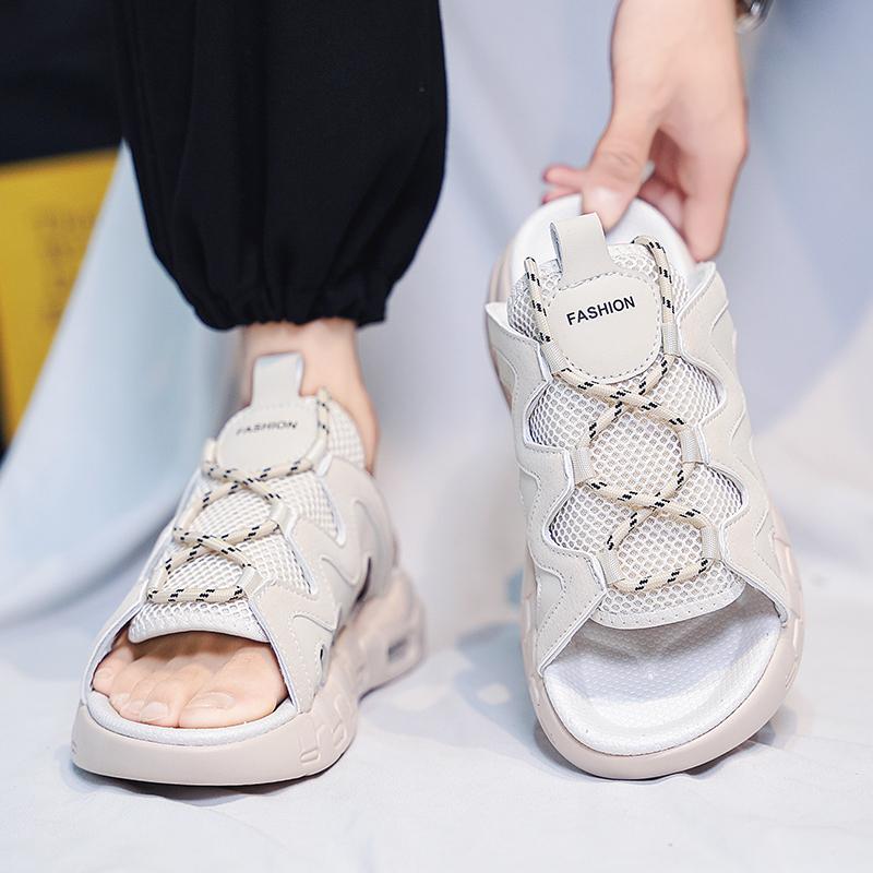 Fashion Fashion Men's Sandals Outdoor Summer Mans Slip-on Sports Casual Sandal for Men Wear-resistant Slipper Men Slip-on Shoe New Style