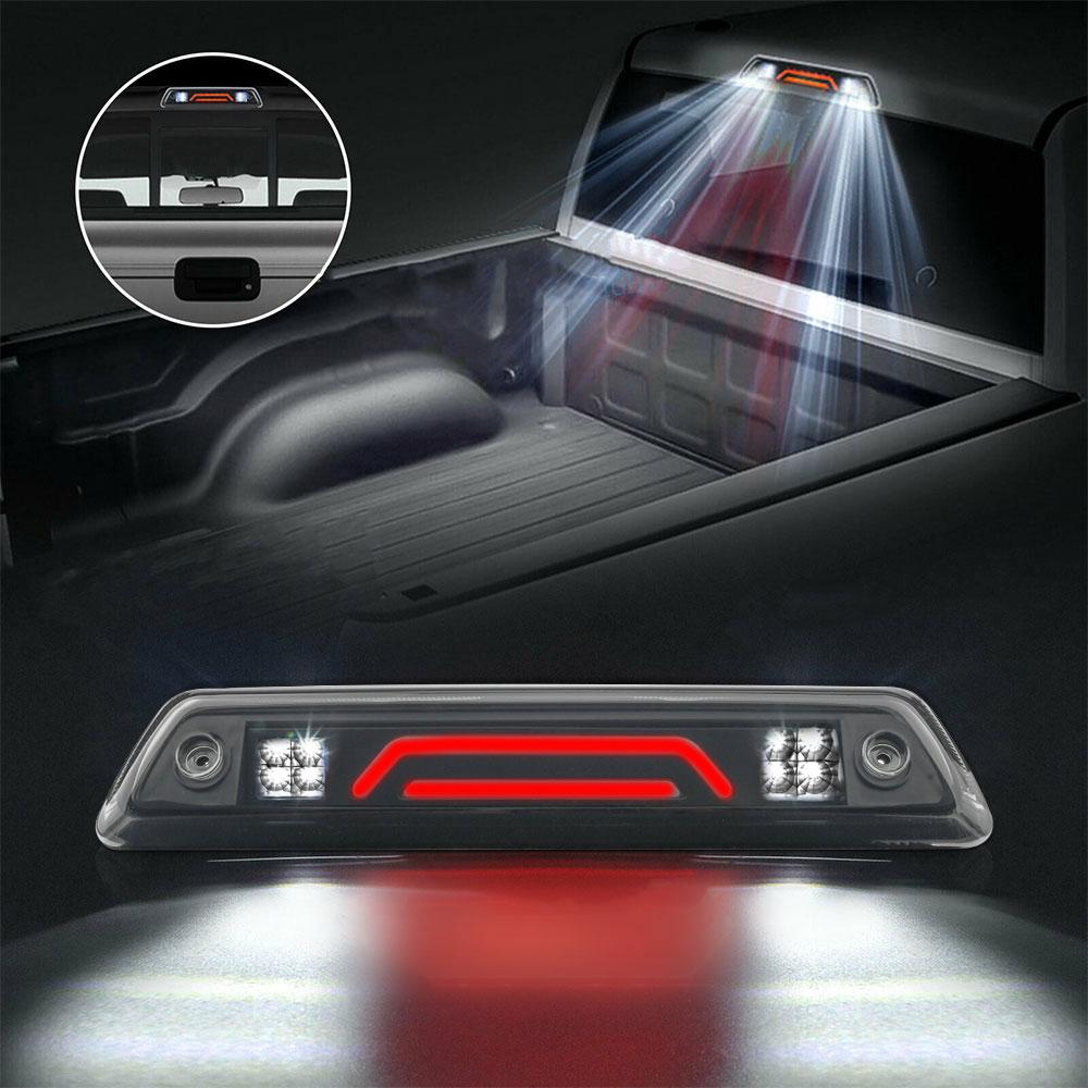 LED Smoke 3rd Tail Light For Dodge RAM 1500 2500 3500 2009-2018 High Mount Third Brake Taillight Cargo Lamp Rear Stop Lights