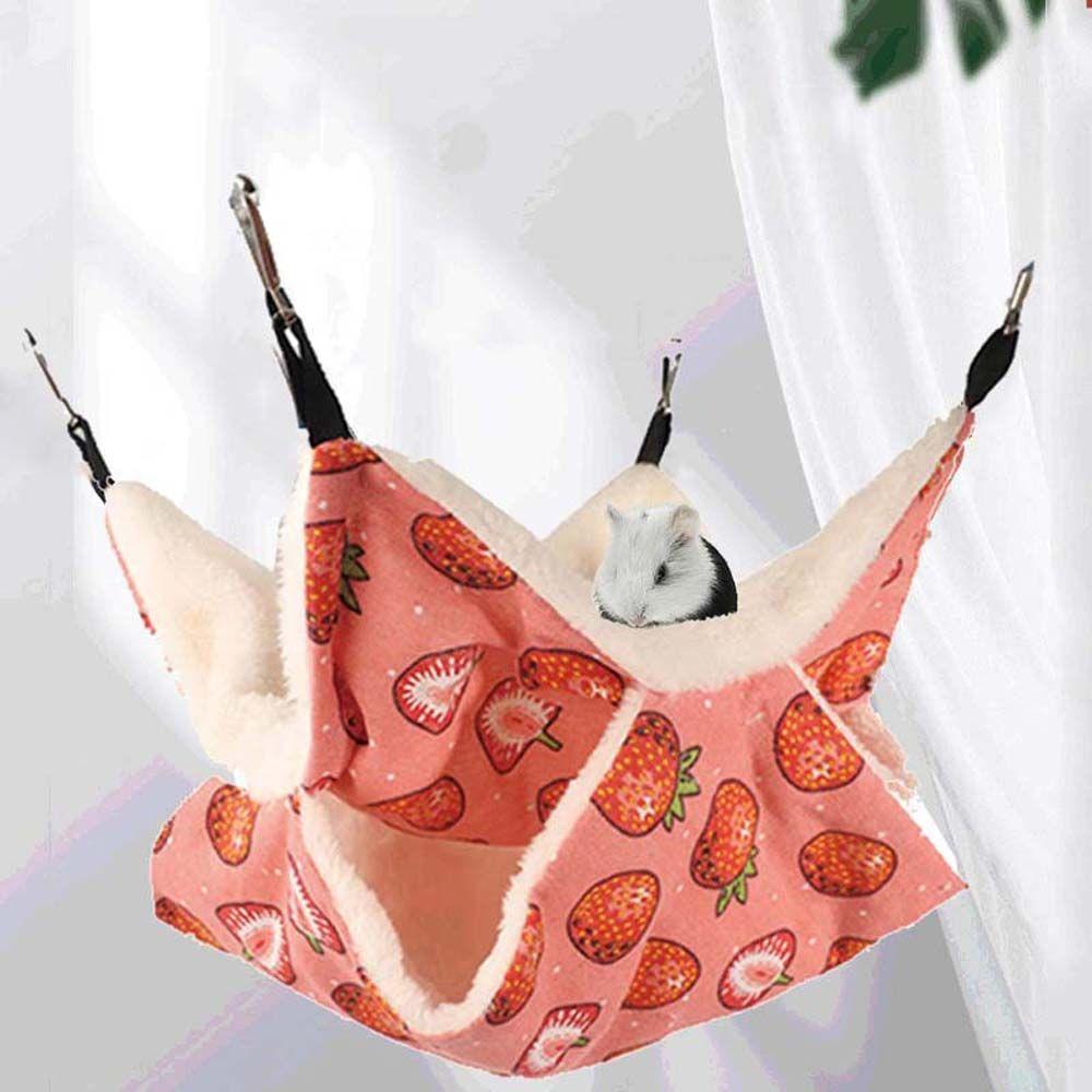 Для мелких животных аксессуары для клеток для домашних животных кровать для крыс убежище для морских свинок подвесной гамак дом для хомяков