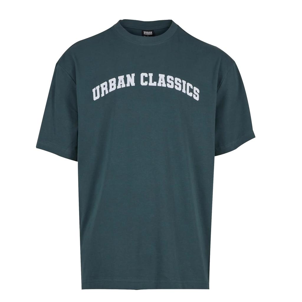 Urban Classics Mens College Logo Tall T-Shirt