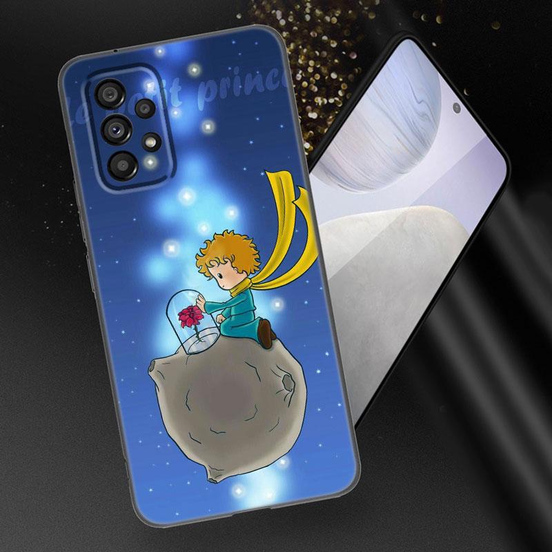 Чехол для телефона Art Little Prince для Samsung A04 A21 A30 A50 A52 S A13 A14 A22 A23 A32 A53 A73 5G A11 A12 A31 A33 A51 A70 A71 A72