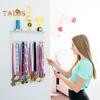 Medal Hanger Display with Trophy Shelf Strong Load-bearing Simple Installation Wall-Mounted Medal Holder Awards Trophy Display