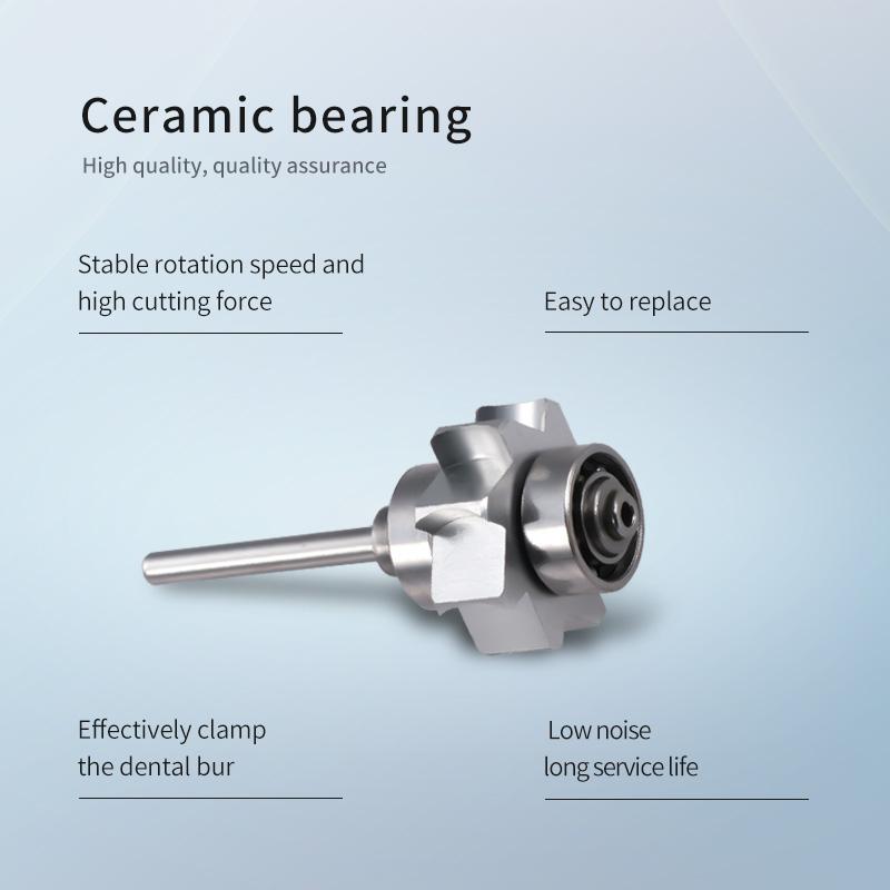 Niceden Стоматологический высокоскоростной наконечник Panamax-1 2/4 отверстия со светодиодом/без светодиода