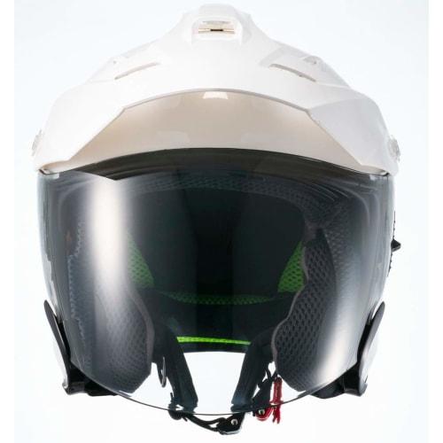 MARUSHIN Motorcycle Helmet Sports Jet TE-1 White XL Size (61-62cm) MSJ1 1001116