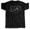 New YES Band Logo Rock Music Legend Men's T-shirt, Size S-4XL