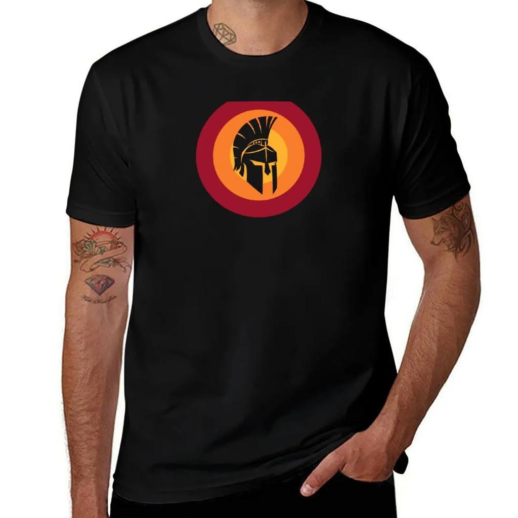 Roman Gladiator T-Shirt hippie clothes boys animal print plain black t shirts men