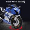 1:Модель мотоцикла SUZUKI GSX R1000R Масштаб 1:12 Игрушка Металлический корпус Резиновые шины Модели двигателей Свободный ход Амортизация Подарки для детей
