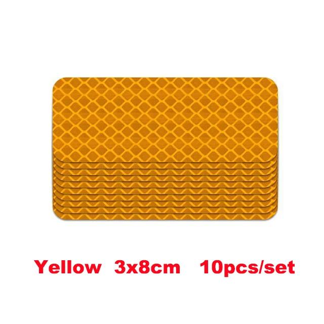 Светоотражающие наклейки на бампер автомобиля Светоотражающая предупреждающая полоса Лента Безопасные светоотражающие наклейки Наклейки