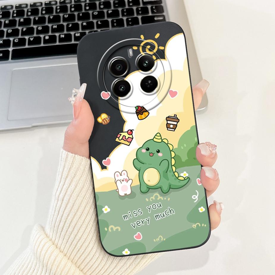 For Realme 12 Plus Case RMX3867 Stylish Candy Painted Cover Soft TPU Matte Phone Case For Realme 12 Pro Plus Realme12 Pro + Bags