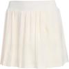 Наследие Теннисной Моды Удобная Мягкая Приятная к Коже Повседневная Юбка Женские Юбки Меловой-Белый JG3994