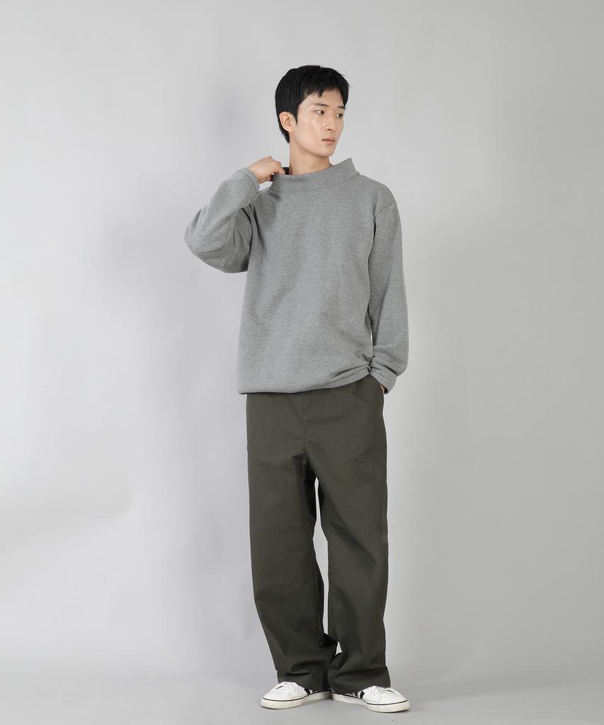 Seinteukeulu Брюки с широкими пуговицами Ex Wide Button Pants Ewb-377 Хаки