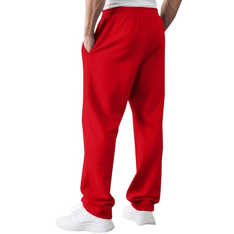 Мужская мода Удобные прямые спортивные штаны Спортивные штаны Наряд Hombre Elegante Casual