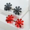 Flower Shaped Sunglasses Women Boho Fashion Sun Glasses Ladies Rimless Flower Lens Funny Beach Party Glasses Summer Sunglasses