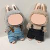 17cm Clothes Playtime Cowboy Overalls Set Doll Doll Clothing Accessories Gift
