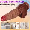 5-Size Realistic Hand-Held Dildo Set - Lifelike Penis Shape with Anal Training Kit, Stretching Masturbator for Women, Adult Sex Toy
