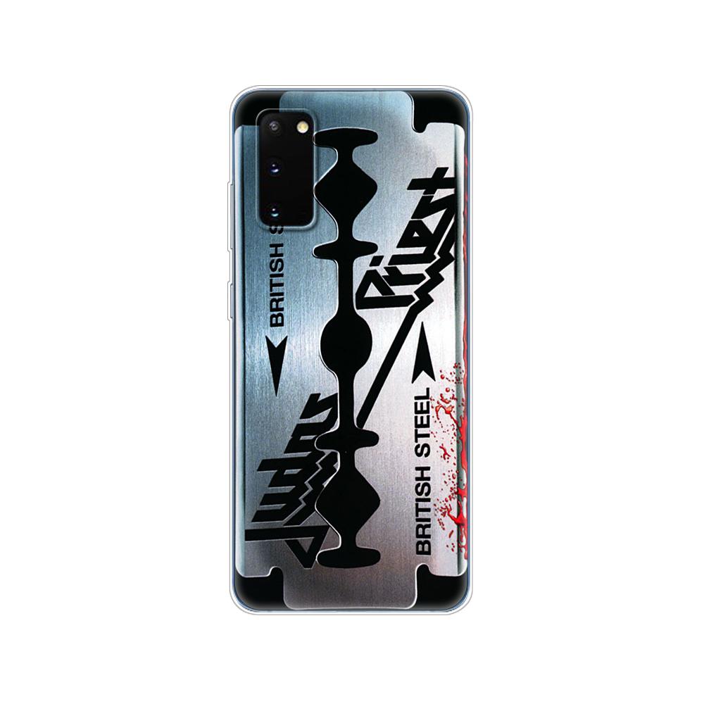Чехол для samsung galaxy S20 PLUS Ultra S10 lite, чехол для телефона samsung note 10 plus lite, чехол Judas Priest, британский стальной Роб