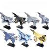 J10 J15 J30 J31 su35 su57  F16 F18 F35 B-2A SR-71 RQ-4   симуляция истребителя сплав военная модель настольные аксессуары