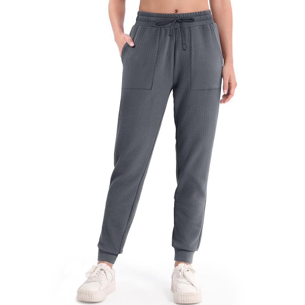 Women's High-waisted Loose Casual Sweatpants Slimming All-strap Pocket Sweatpants Pants