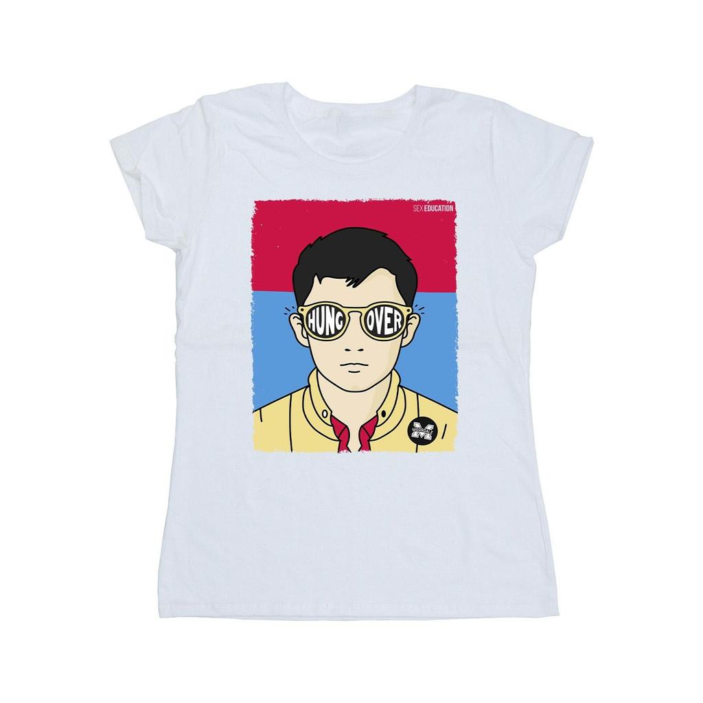 Netflix Womens/Ladies Sex Education Otis Illustrated Cotton T-Shirt