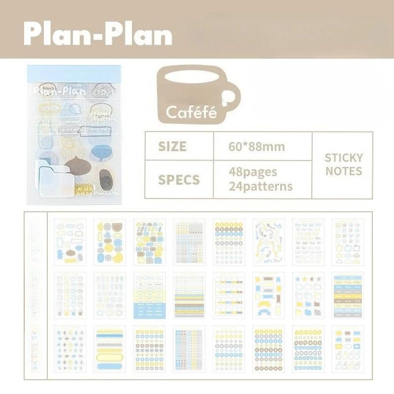 Многофункциональный набор цветных клейких закладок-стикеров для книг и документов, многоразовые маркеры страниц для студентов и офиса