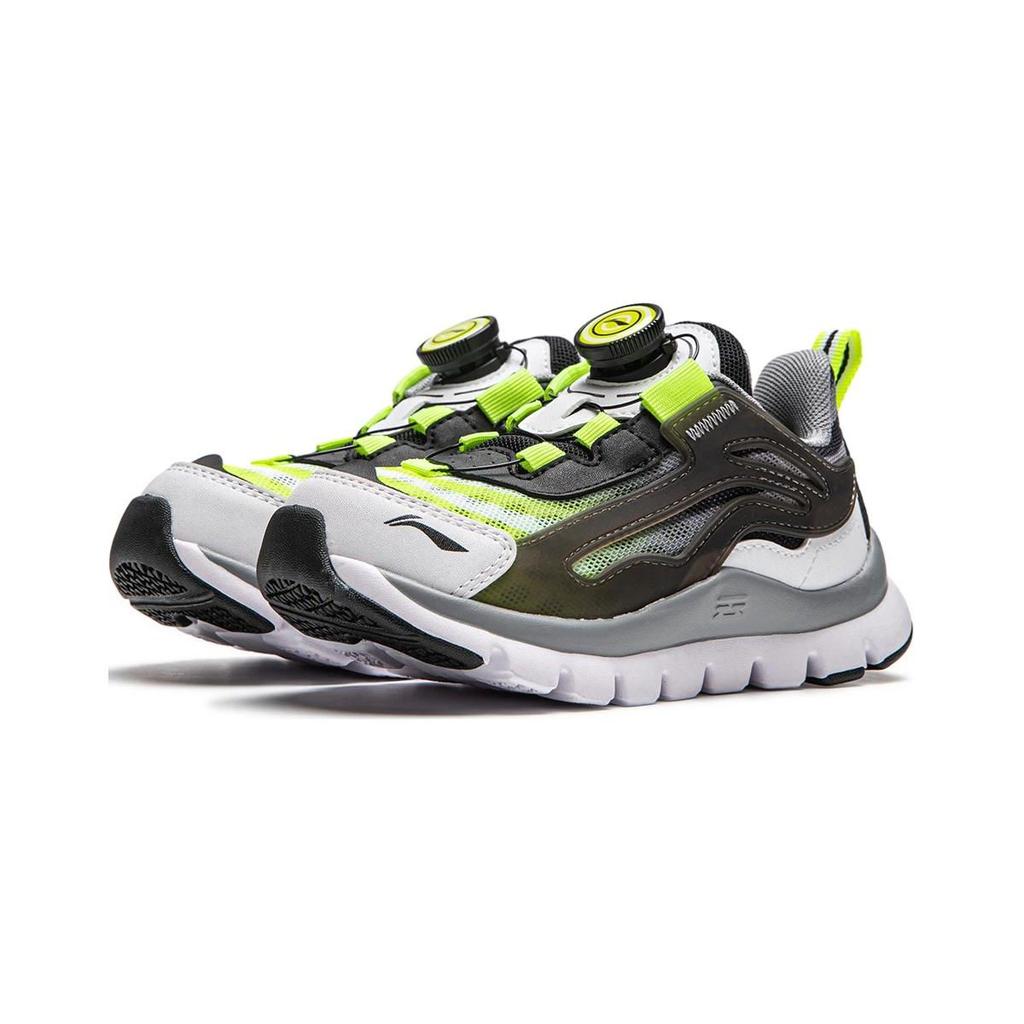 Li-Ning Кроссовки для бега Cloud Cushioning Rebound Balance износостойкие легкие дышащие нескользящие анти-удар низкие детские YKNU090-9