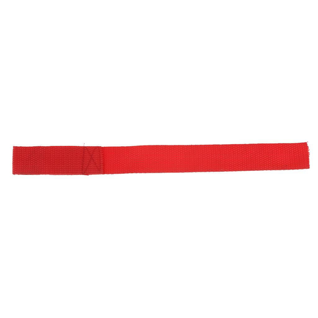 Polyester Red Winch Strap Universal ATV Parts 8cm/3.15 Inch