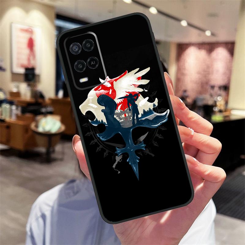 Чехол-постер Final Fantasy для OPPO Find X5 Pro X3 Lite A15 A16 A52 A72 A5 A9 A31 A53 A83 A93 A94 A74 A54