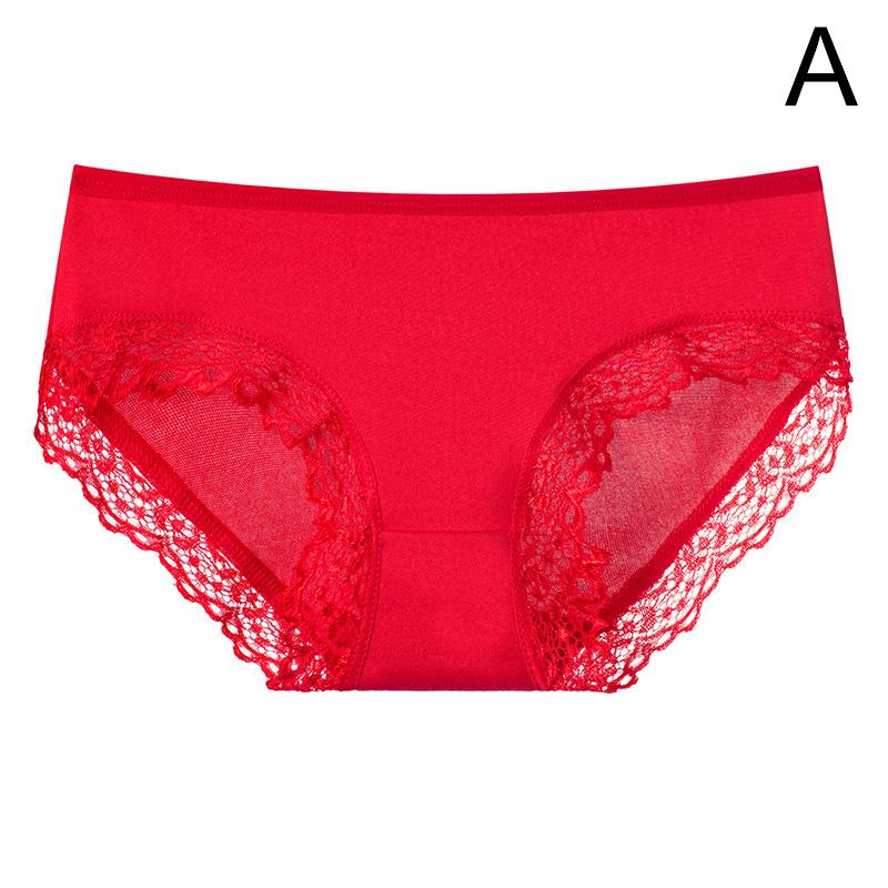 New Soft Women's Underwear Lace Student Briefs