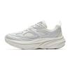Light Fabric Synthetic Leather Breathable Non-Slip Casual Fashion Trend Women Sneaker Ivory-White Sand-Gray 922545521-1