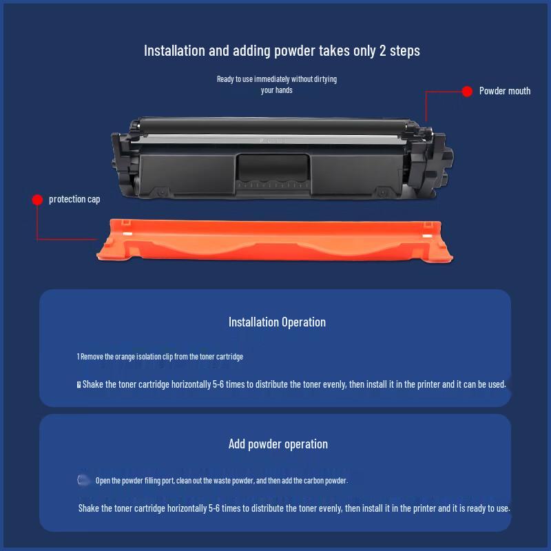 Совместимый картридж с тонером Tusheng для HP CF218A/18A