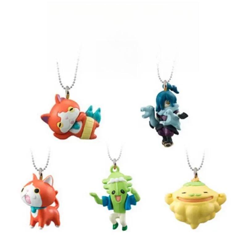 Bandai Genuine Gashapon Toys Yo-kai Watch JIBANYAN Cute Limited Action Figure Ornaments Pendant Phone Charms