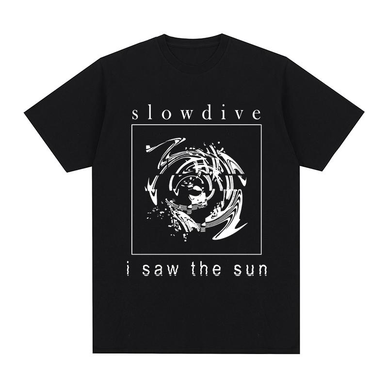 Slowdive Saw The Sun Vintage tshirt Fashion Casual Streetwear Cotton Men T shirt New TEE TSHIRT Womens tops