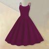 Strapless Fashion Printed Sexy Womens Gothic Cocktail Dress Punk Vintage Dress