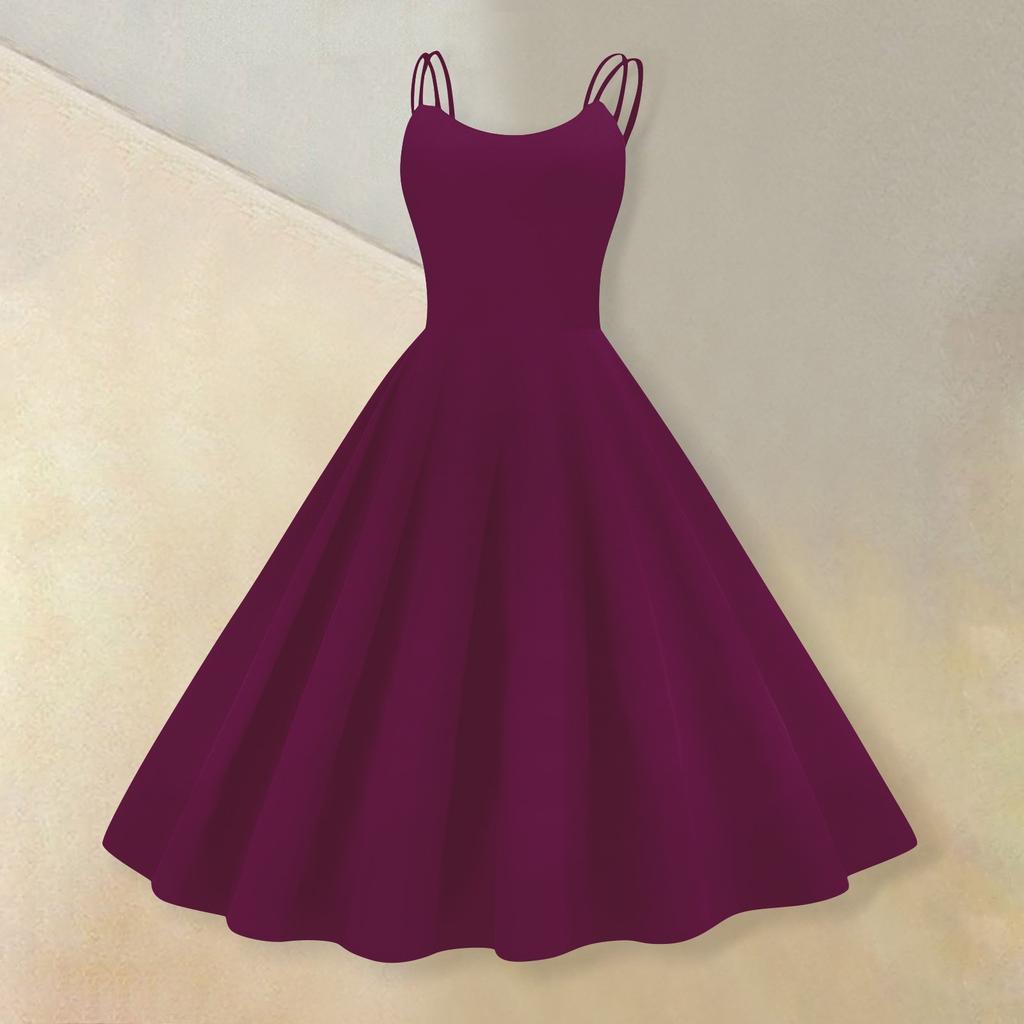 Strapless Fashion Printed Sexy Womens Gothic Cocktail Dress Punk Vintage Dress