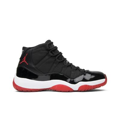Air 11 Retro 'Bred' 2012 (унисекс) Черные / Varsity Red-White Винтажные Баскетбольные Кроссовки 378037 010