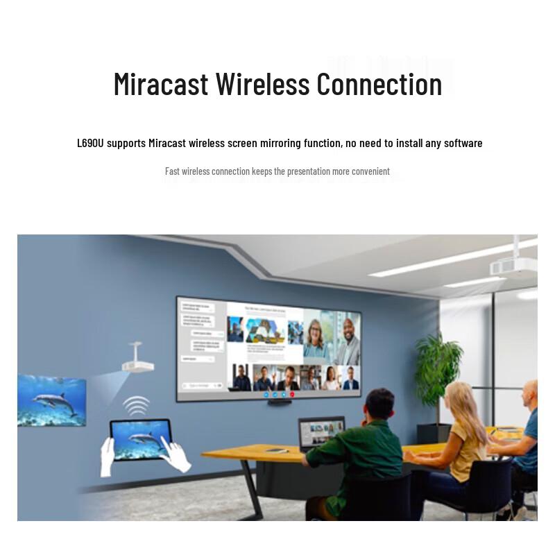 Epson CB-L690U 6500-Lumen WUXGA 3LCD Laser Projector (CN version)