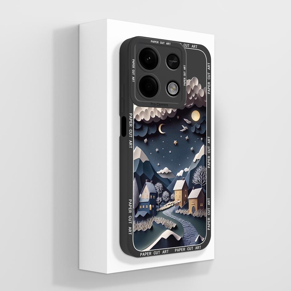 Чехол для Xiaomi Redmi Note 12 13 K70 K60 K30 K50 Pro A3 задняя крышка милая панда Мягкая силиконовая защита экрана чехол для телефона с защитой от падения Роскошный корпус Капа