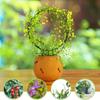 1Pc Plant Support Garden Stake Stand Round Vine Climbing Rack Ironheart-Shaped Flower Trellis Frame Stand Holder Plastic Decor