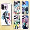 Чехол для iPhone 17 16e 16 15 14 13 12 11 Pro Max X XS Air Plus с аниме-персонажами A-Asaka H-Hidaka, задняя крышка