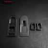 For Volkswagen For VW Golf 8 GTI R GTE GTD MK8 2020-2021Carbon Look Car Side Door Armrest Window Lift Switch Button Cover Trim