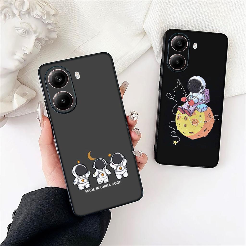 Astronaut Galaxy Moon Heaven Stars Cover for Samsung Galaxy Note 20 9 10 S8 S10 Lite S9 Plus A54 A53 A21S S10E A17 Phone Case