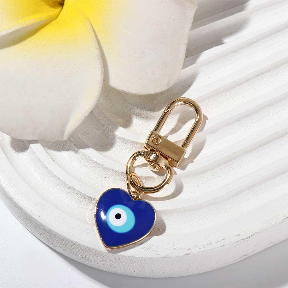 Bag Pendant Phone Charm Evil Eye Keychain Hamsa Hand Keyring Car Keyring Blue Eye Key Chain