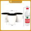 Devodo Self-Watering Resin Planter Pots (3-Pack)