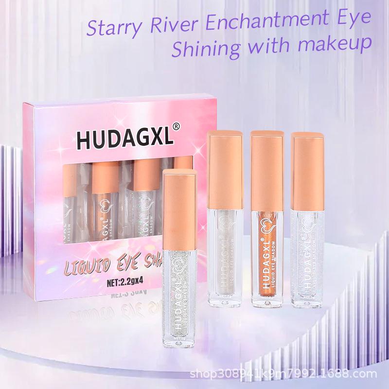 Трансграничное мерцание: Супер блестящие перламутровые жидкие тени для век с взрывным мерцанием и сиянием из измельченного бриллианта