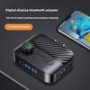 Bluetooth 5.3 Audio Receiver/Transmitter with Digital Display, USB & TF Card MP3 Support