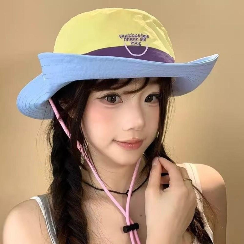 Lightweight Sun Protection Hat Retro Hiking Cap New Fisherman Hat  Summer Outdoor