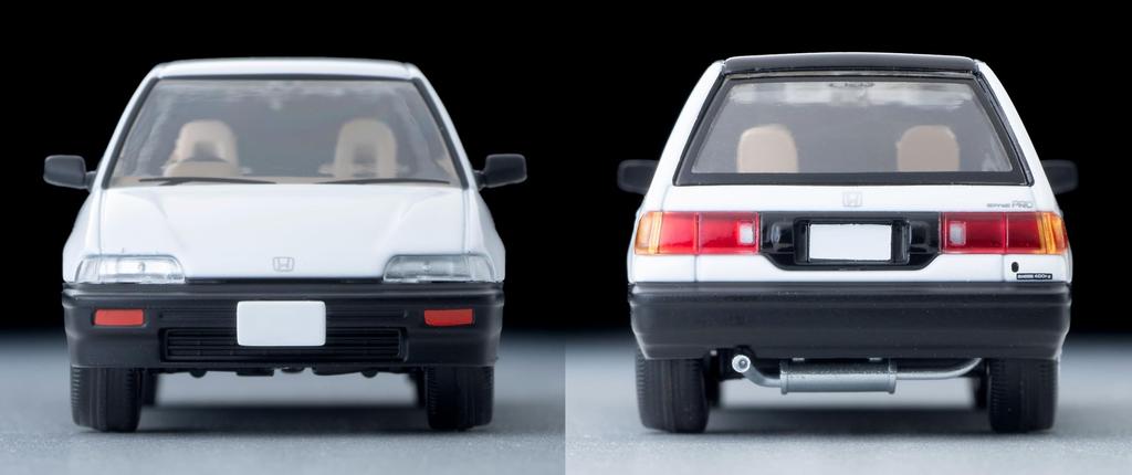 Tomytec Tomica Limited Vintage Neo 1/64 Scale LV-N338a Honda Civic Pro White Finished Model 333968